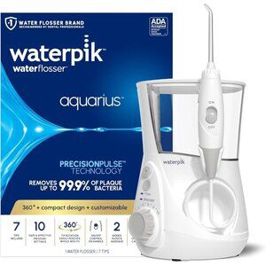 New Aquarius Water Flosser For Teeth Cleaning, Gums, Braces, Dental Care, Electr